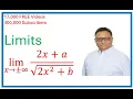 How to Calculate Limits Approaching Infinity both Positive and Negative IB Calculus