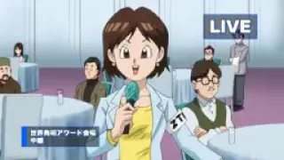 goku is a security guard in the free time goku and vegeta play baseball with beerus and champa dub 