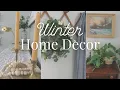Winter Living Area Decor Simple affordable decor to refresh your home after the holidays