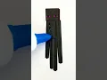 Coloring Enderman from Minecraft Glitter Art