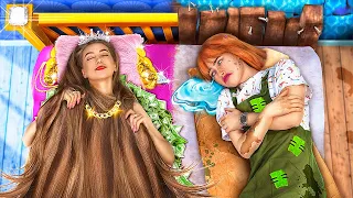 poor short hair vs rich long hair problems of women with different hair types