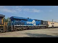 CSX Conrail Heritage Unit passing through University Park IL