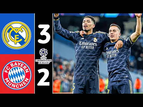 Download MP3 Real Madrid vs Bayern Munchen 3-2 | UEFA Champions League Highlights \u0026 Goals 2024