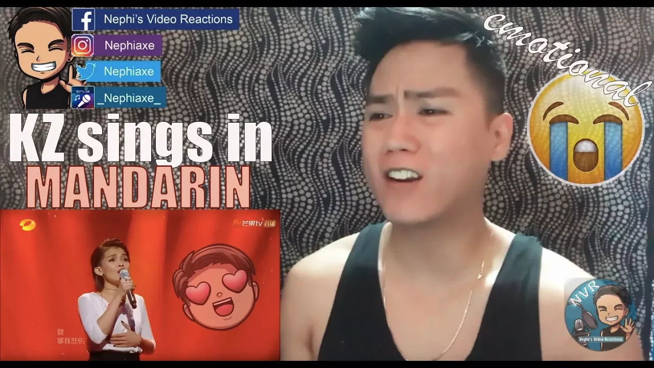 KZ Tandingan - Chinese Song (The Pain You Never Knew) | Singer 2018 | REACTION