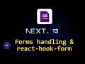 Creating a Product Order Form with React Hook Form with error handling in Next js 13