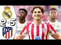 Download Lagu Real Madrid vs Atletico Madrid 2-5- HL \u0026 GoaIs - 2025