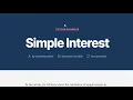 Simple Interest in Python