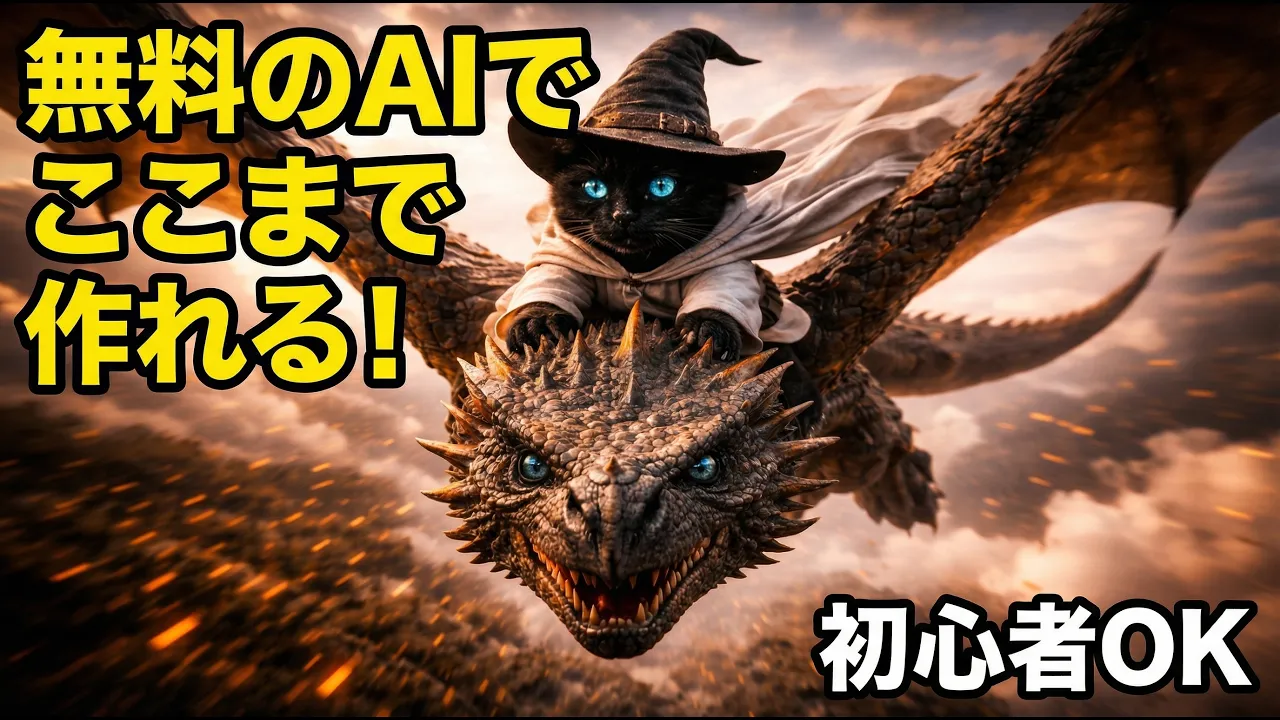 無料のAIツールだけでここまで作れるの?