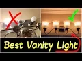 Best Bathroom Vanity Lights How to Install Bathroom Light Fixture Before After Install