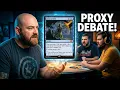 We Use Proxy MTG Cards Roast us in the comments