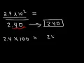 Scientific Notation Fast Review