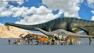 Download Dinosaur Size Comparison | 3d Animation Comparison | Real Scale Comparison (60FPS) MP3