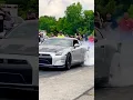 GTR lights Burnout Pit On Fire