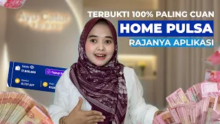 TERBUKTI 100% APLIKASI PALING CUAN, HOME PULSA RAJANYA APLIKASI AGEN PULSA & KUOTA INTERNET TERMURAH