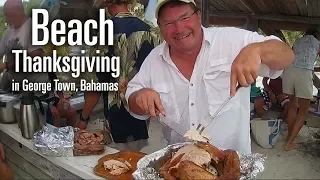 Cruiser Thanksgiving 2018 at Sanddollar Beach in George Town, Exuma