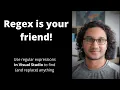 Find and replace values with regex in Visual Studio