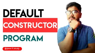 Programming based on default constructor Constructors Day 5 ICSE Java