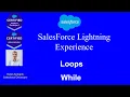While loop example in Apex
