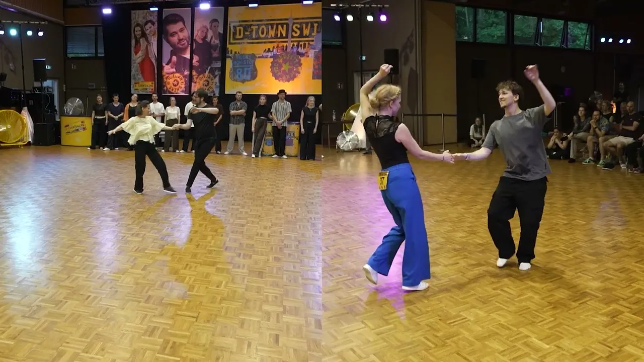 Lukas Weiß & Laura Wenger - 1st place Advanced Jack&Jill Finals - D-Town Swing 2026