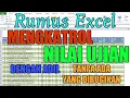 Download Lagu Cara Mengkatrol Nilai Siswa Dengan Adil | Rentang Nilai Otomatis Menyesuaikan | Step by step