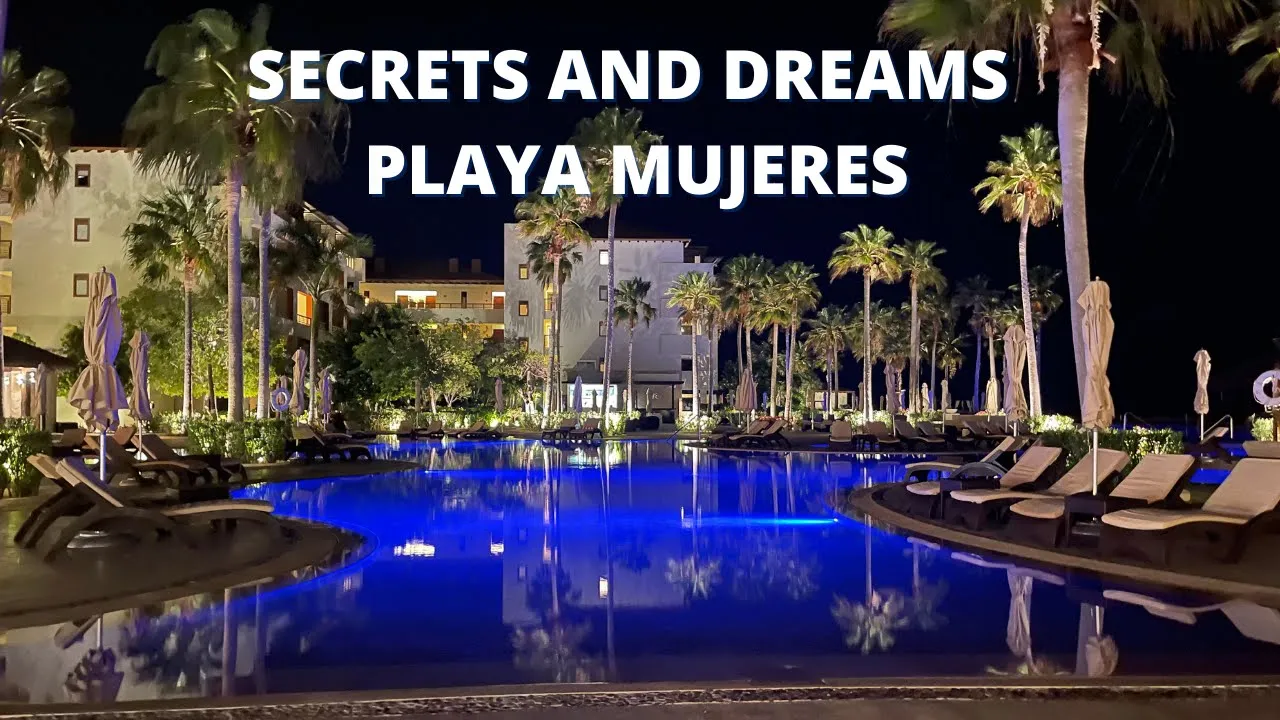 Secrets and Dreams Playa Mujeres All Inclusive Resort Tour