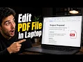 Easily How To Edit PDF File in Laptop for FREE