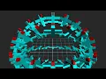 lookat object3d method with apply euler Vector3 method - threejs examples