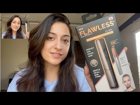 Download MP3 FLAWLESS FACIAL HAIR REMOVER - Review + Demo | Eyebrows at Home!! #FlawlessBrows