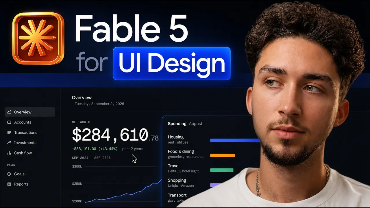 I Tested Claude Fable 5.1 as a UI Designer