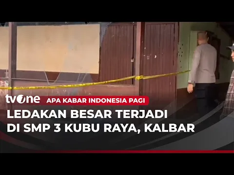 GEGER! Terjadi Ledakan di SMP 3 Kubu Raya, Kalbar