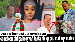 Sharmarkeen Somaleedha Akkasumas Yeroo Hangatuu Dorsisuu Mucaa Irra Jabattee Malee Wan Aja Ibatii 