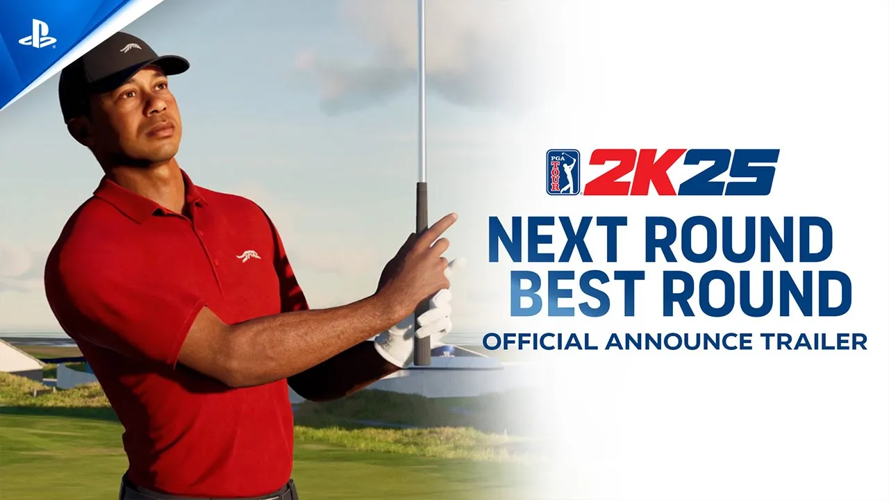 PGA Tour 2K25 – presentationstrailer | PS5-spel