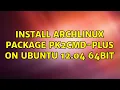 Ubuntu Install archlinux package pk2cmd-plus on Ubuntu 12 04 64bit