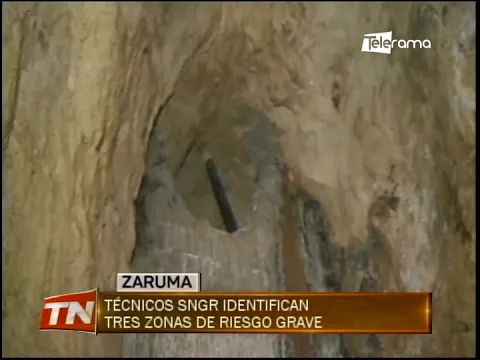 Técnicos SNGR identifican tres zonas de riesgo grave