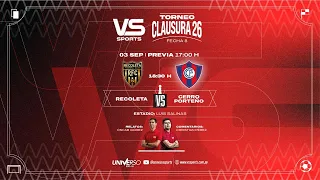 #Clausura2026 | RECOLETA vs CERRO PORTEÑO | @somosvssports