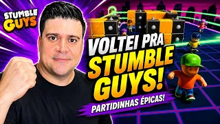 EU VOLTEI… MAS SERÁ QUE AINDA SEI JOGAR STUMBLE GUYS? 😂