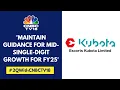 Expect Combined Market Share To Be At 12-12 5 By The End Of This Fiscal Escorts Kubota CNBC TV18