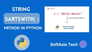 MM Understanding the startswith Method in Python