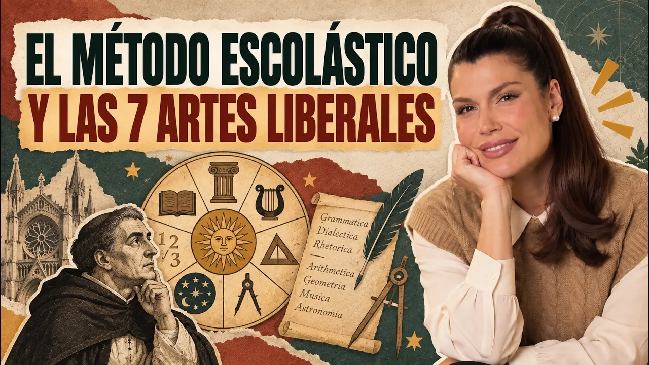 Así se CREARON las ESCUELAS medievales: las 7 artes liberales y el origen de la escolástica.