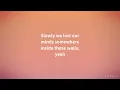 Becky Hill & Sonny Fodera - Never Be Alone (Lyrics)