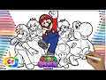 Super mario galaxy new trailer Super mario galaxy movie coloring page Super Mario galaxy movie