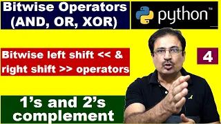 Twos Complement 8 Bits Python Bitwise And Python Left Shift Python Right Shift Bitwise