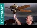 How to Install a Ceiling Fan Remote Control