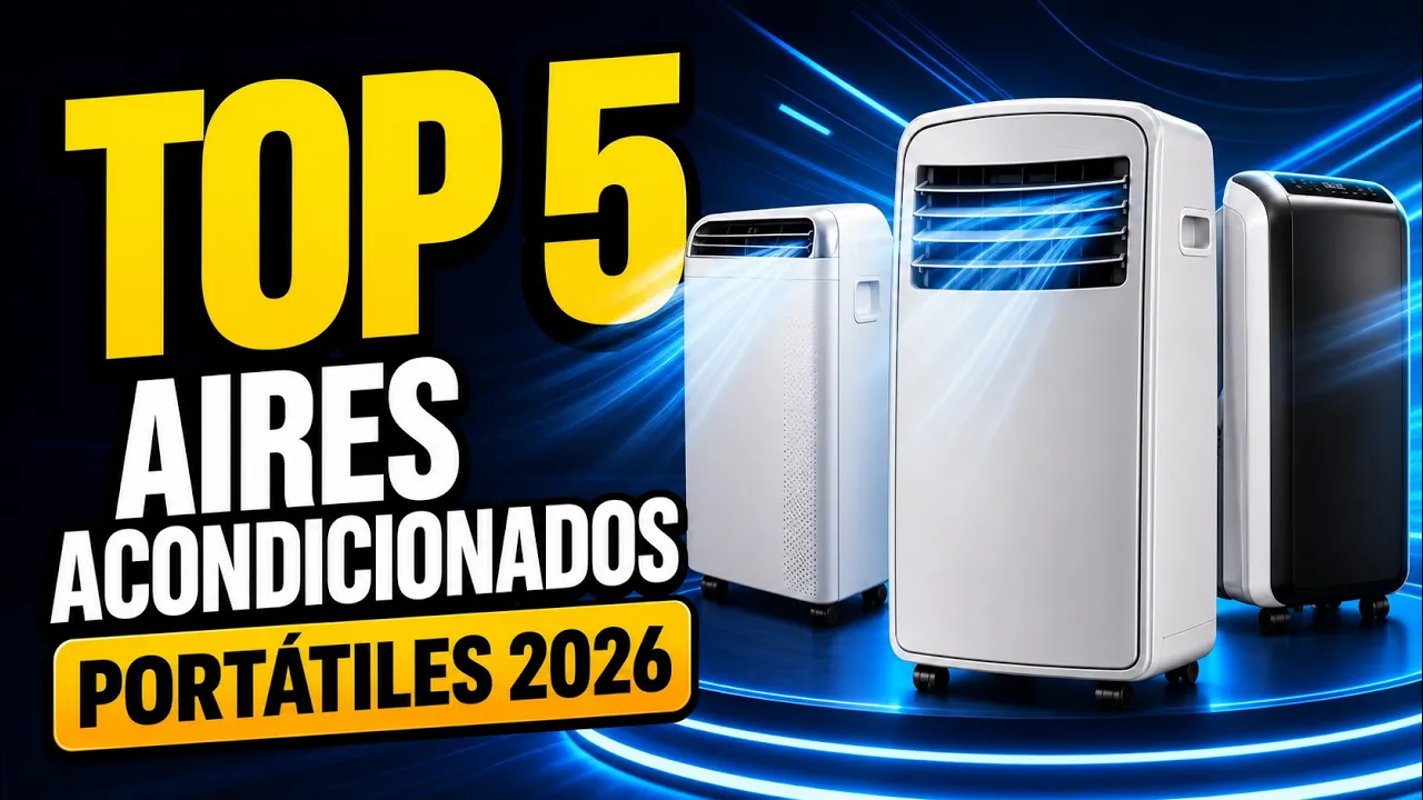 Miniatura de Los 5 MEJORES Aires Acondicionados Portátiles de 2026 | ¡No compres antes de verlo!