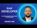 Senior PHP Developer Introduction Skills and Experience
