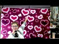 Red Heart Photo Backdrop - 90s Valentine s Day Birt ay Photography Prop