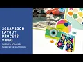 Scrapbook Layout Process Summer Fun Doodlebug ACOT Weekly Sketch Challenge