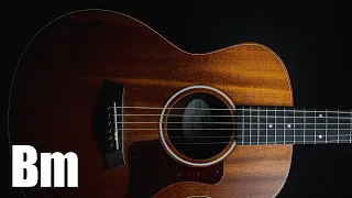 soothing acoustic guitar backing track in b minor