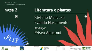 mesa 2 | Literatura e plantas, com Stefano Mancuso e Evando Nascimento - tradução para português
