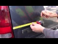Ford F250 with A Meyer Lot Pro Snow Plow How to Put a Cross on a Pick Up Truck